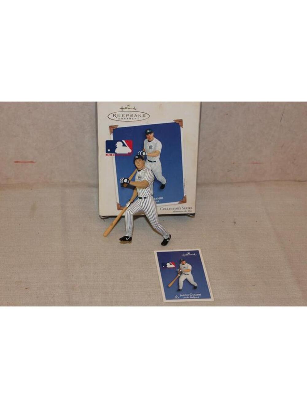 Hallmark Jason Giambi New York Yankees Baseball Ornament